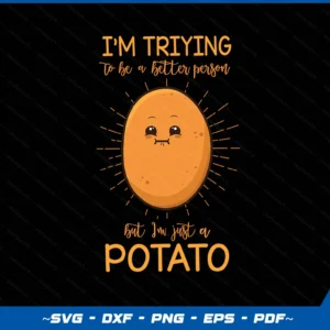 Potato Spud Root Vegetable Tater Vegan Lover Keto Gift Idea
